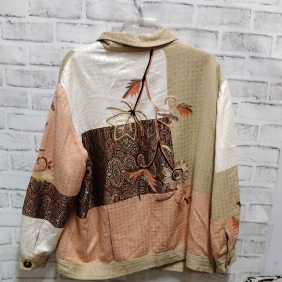 Indigo Moon Women's Embroidered Jacket - Picture 3 of 3